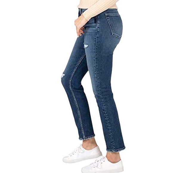 Silver Jeans High note Straight jean distressing 29 waist - Picture 3 of 6